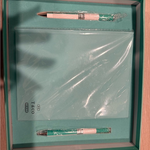Tiffany & Co. | Office | Brand New Tiffany Co Turquoise Notebook Set ...